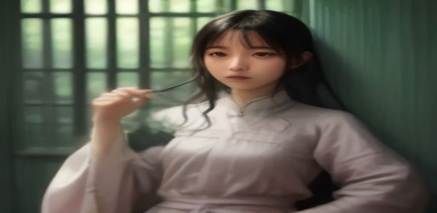 现代感极强的手机屏幕展示美女视频精选平台界面，靛蓝紫色调编辑风设计，画面简洁清晰，代表2026年主流美女视频观看体验