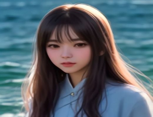 用户手持手机流畅观看美女视频，屏幕画面清晰，5G网络信号满格，手机设置界面显示高清画质选项